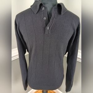 Stylish and soft black sweater